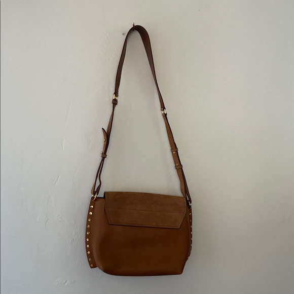 Isabel Marant Asli Leather and Suede Crossbody Bag. - Picture 2 of 12